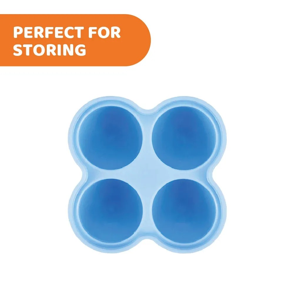  SILICONE MULTIPORTION TRAY 4 PORTIONS 1-384
