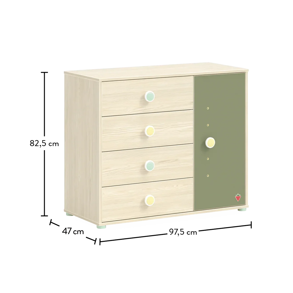 MONTES NATURAL DRESSER WITH COVER (MONTES NATURAL)