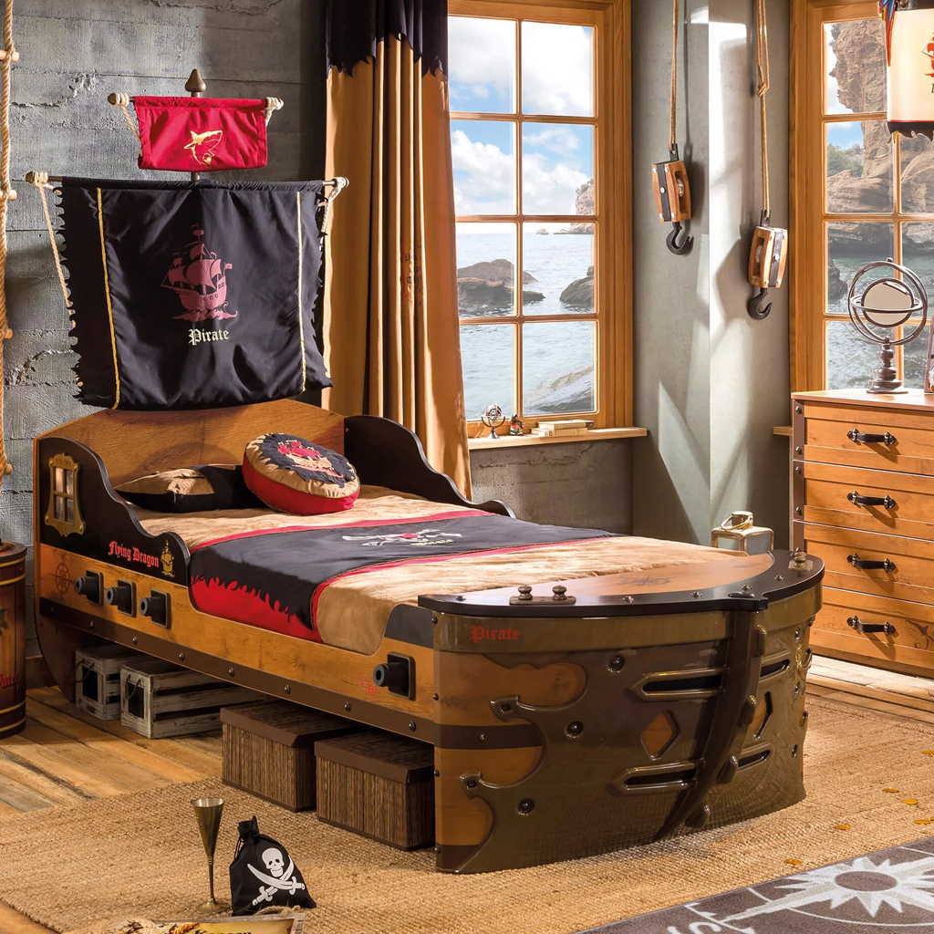 PIRATE SHIP BED 90*190
