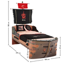 PIRATE SHIP BED 90*190