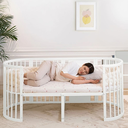 Wooden Round Bed Mat(F22)