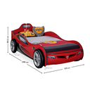 RACE CUP CARBED-RED (90*190) 