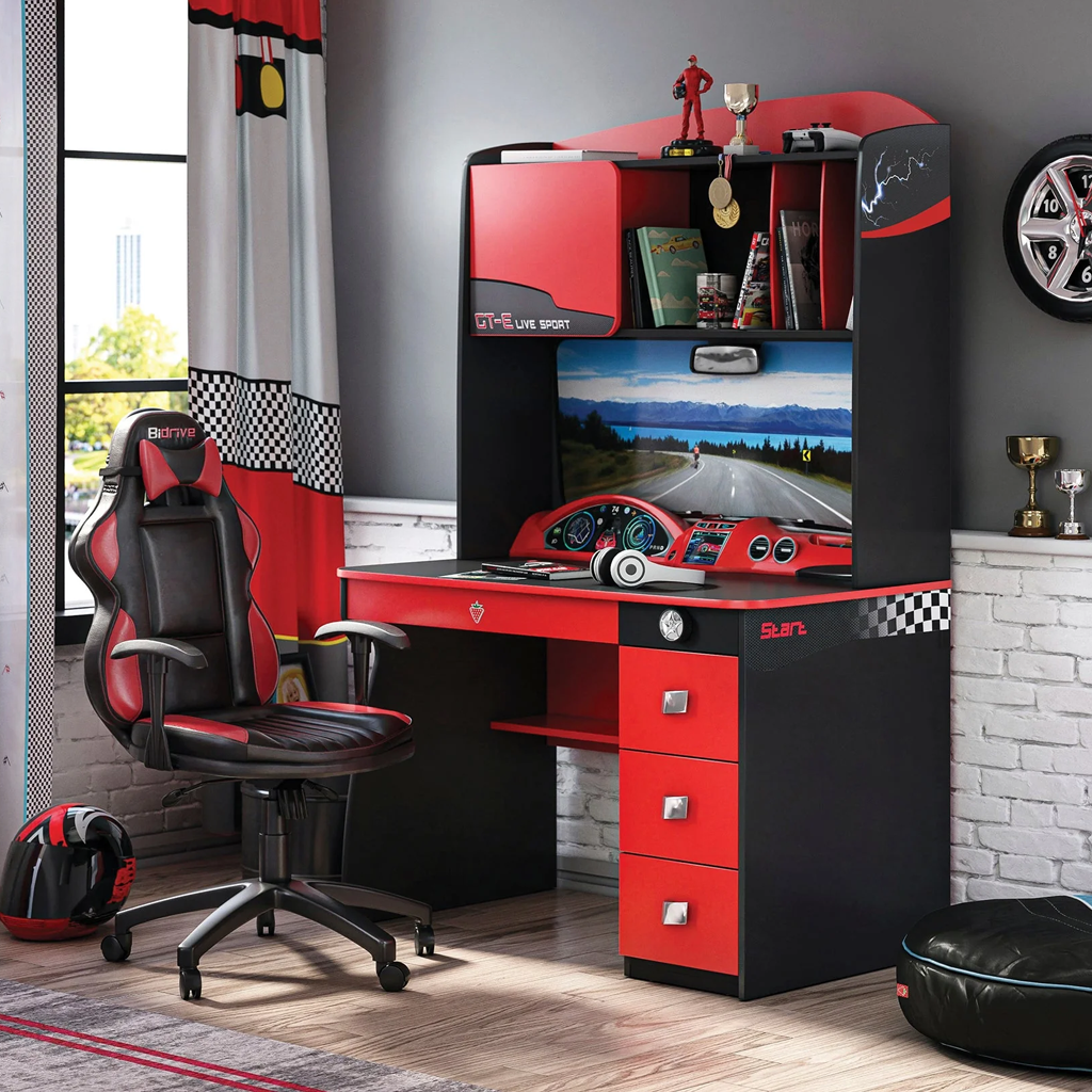 CHAMPION RACER CONCEPT DESK WITH UNIT (CHAMPION RACER)