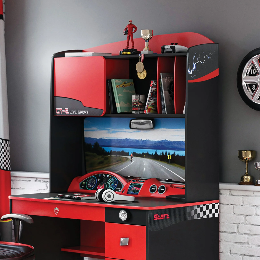 CHAMPION RACER CONCEPT DESK WITH UNIT (CHAMPION RACER)