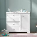 RUSTIC WHITE DRESSER (RUSTIC WHITE)