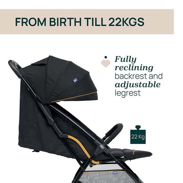 Stroller Glee Black 2-124