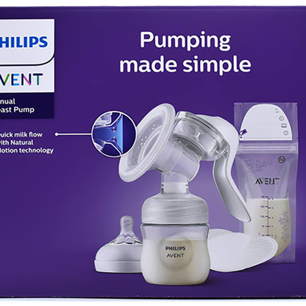 Manual breast pump
