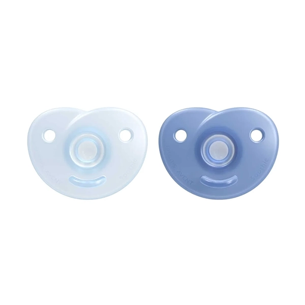 Soother 0-6m Blue