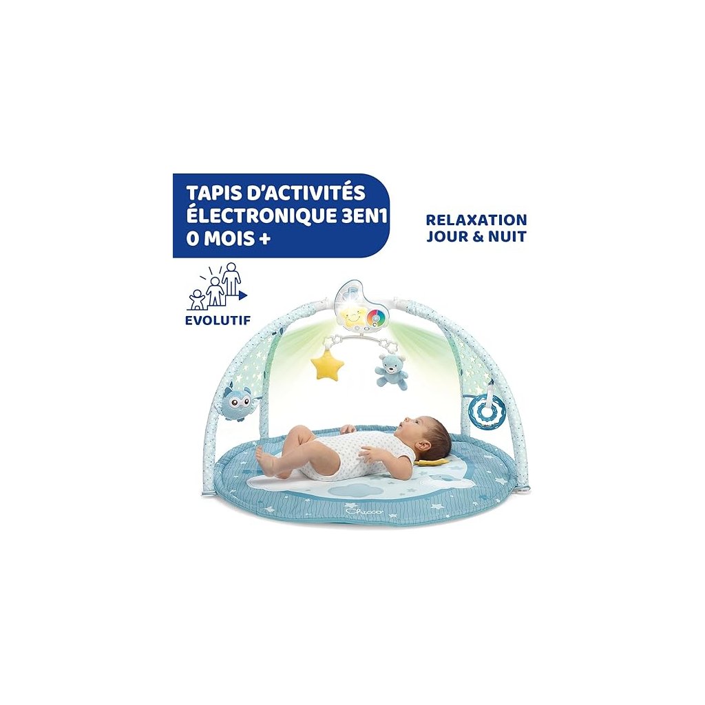 TOY FD ENJOY COLORS PLAYGYM BLUE 1-734