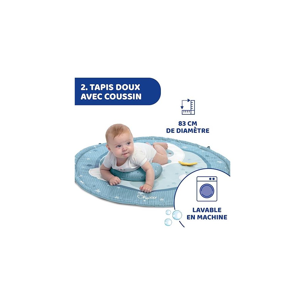 TOY FD ENJOY COLORS PLAYGYM BLUE 1-734
