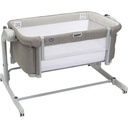 Bed (Next2Me Magic Evo) old Beige- New Grey MIST. 2-96