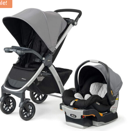 Stroller + Car Seat Bravo set Black 2-23