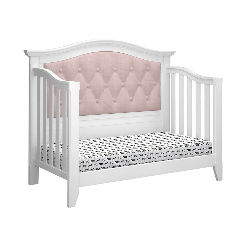 Wooden Bed F61 Mat(130*70) Pink