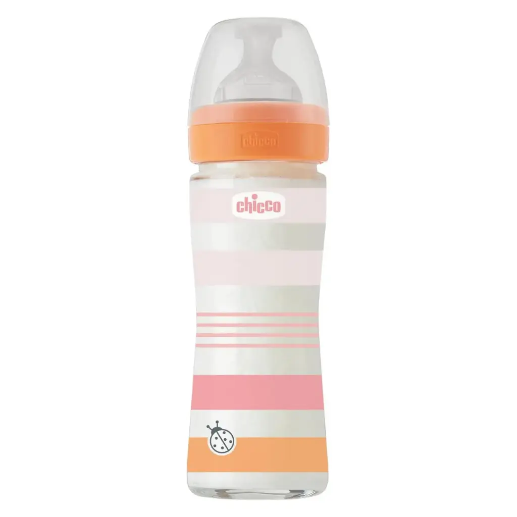 Bottle Glass 240ML (WB) Pink  23
