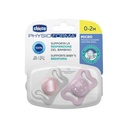 Soother  Ph Micro Girl Sil( 0-2M ) 2Pcs  1-40