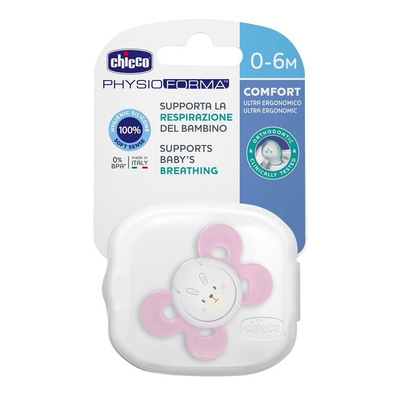 Soother Ph.Comfort Pink Sil (0-6) 1PC  49