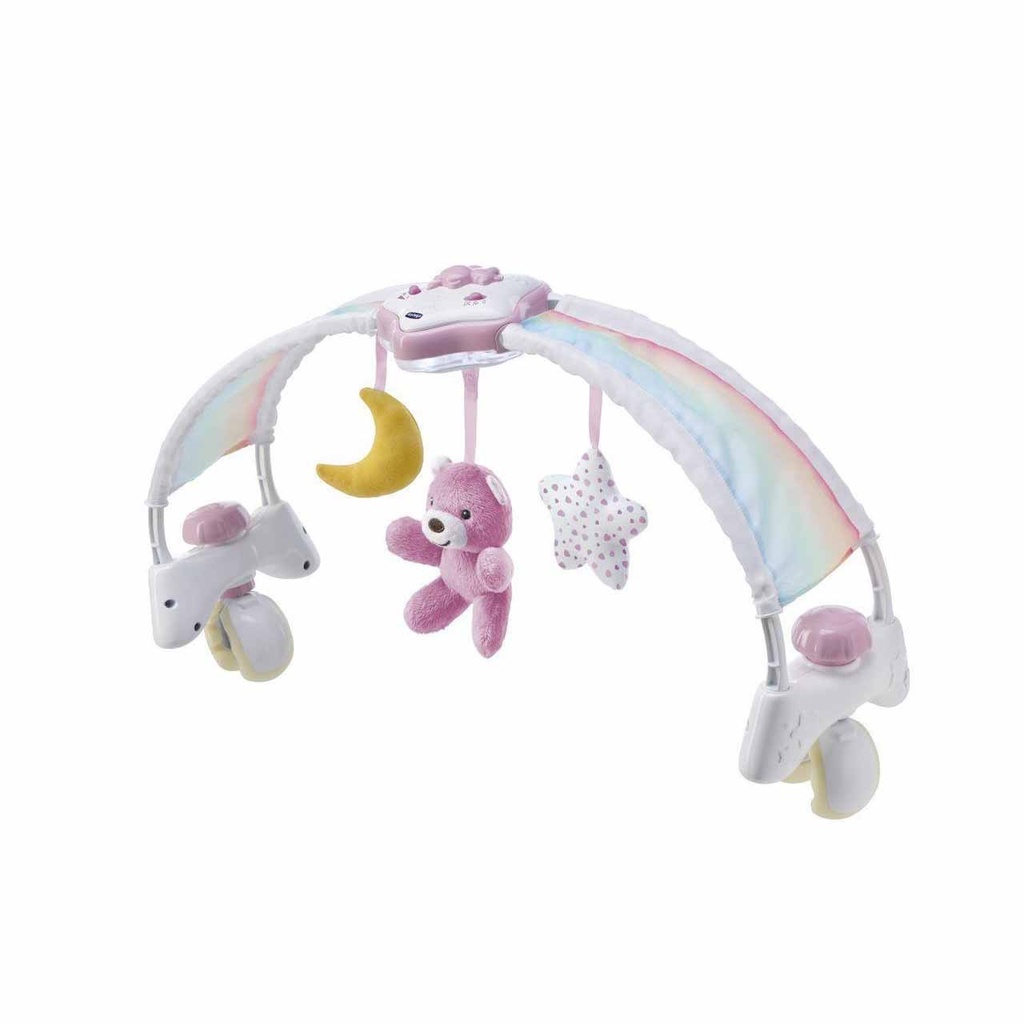 TOY FD RAINBOW BED ARCH PINK 1-732