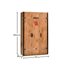 PIRATE 3 DOORS WARDEOBE (PIRATE)