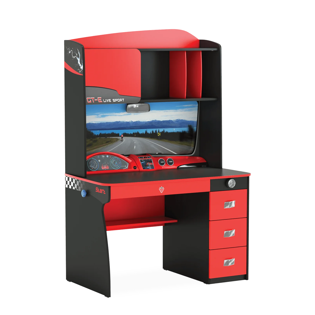 CHAMPION RACER CONCEPT DESK WITH UNIT (CHAMPION RACER)