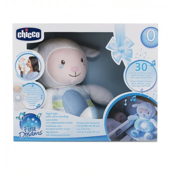 TOY MAMA LULLABY SHEEP BLUE 1-733 