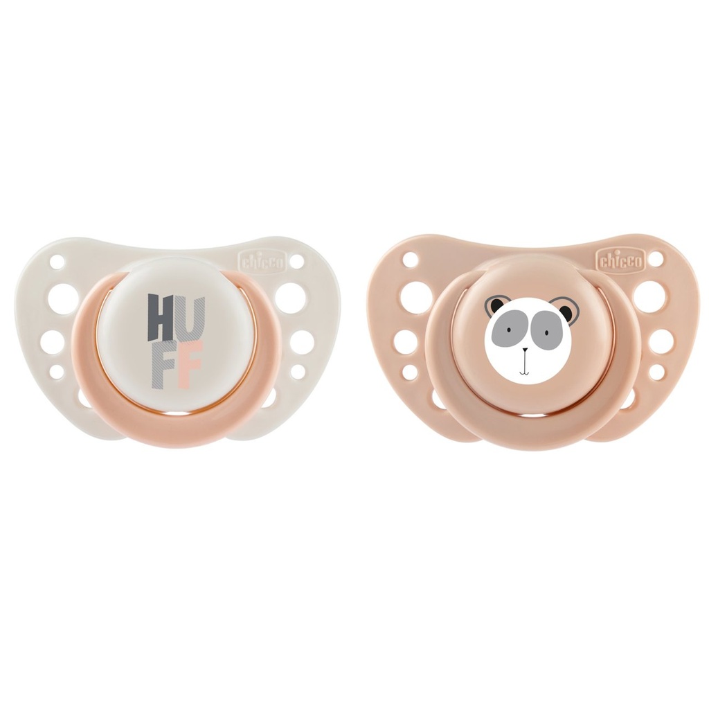 Soother Air Pink Sil (2-6) 2Pcs  1-46