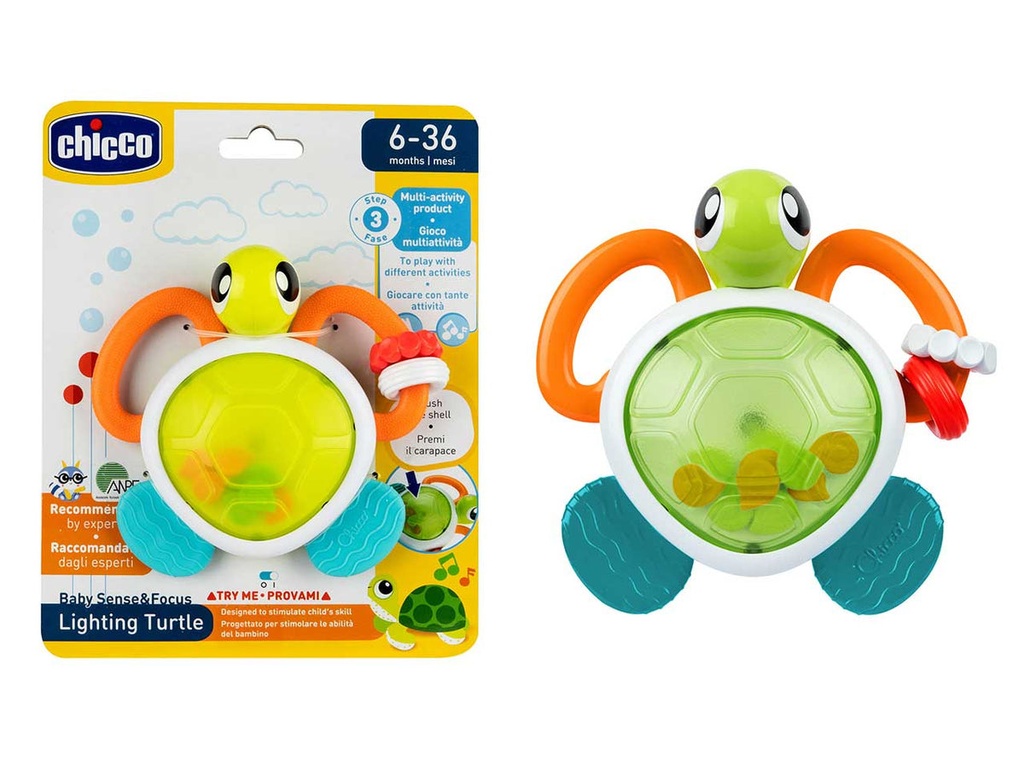 TOY BS LIGHTING TURTLE RATTLE  1-3002