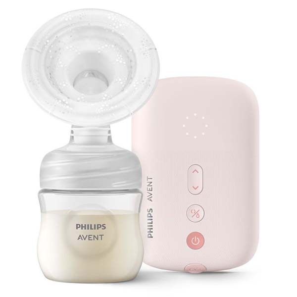 electric pink breast pump
