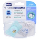 Soother Physio Light Boy Sil (2-6M) 2Pcs 1-51