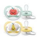 Soother 0-6m fruit 
