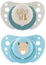 Soother Air Light Blue Sil (2-6) 2Pcs  1-28